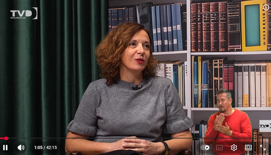 Profesorica Viktorija Car predstavila rad studija na TV Dalmaciji